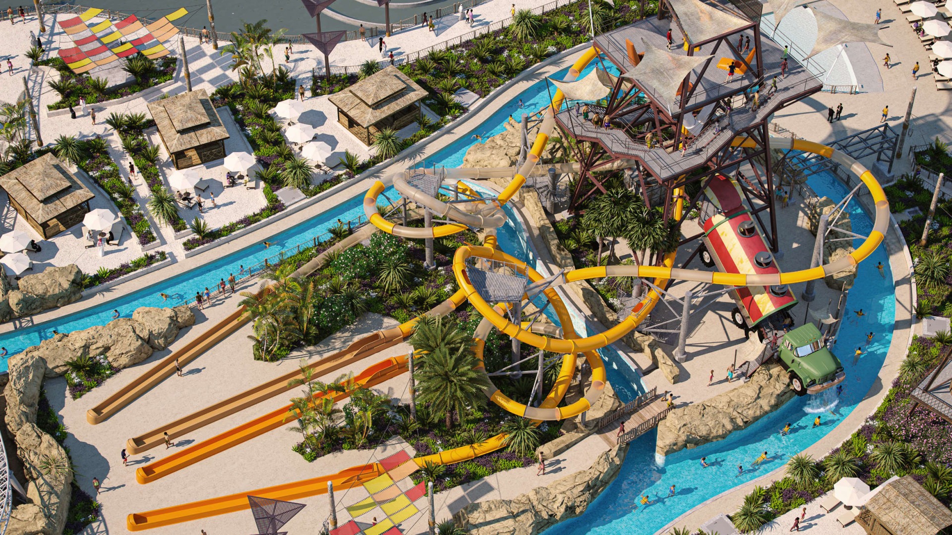 5 Waterparks in Qatar - 974 Qatar