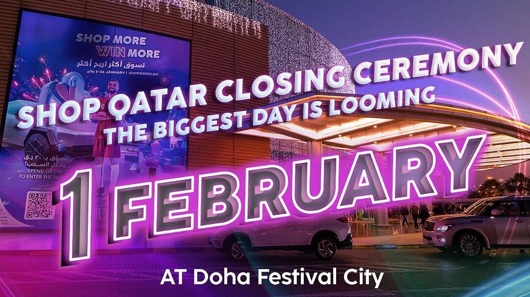 Shop Qatar 2025 set to conclude with an exciting closing ceremony at
